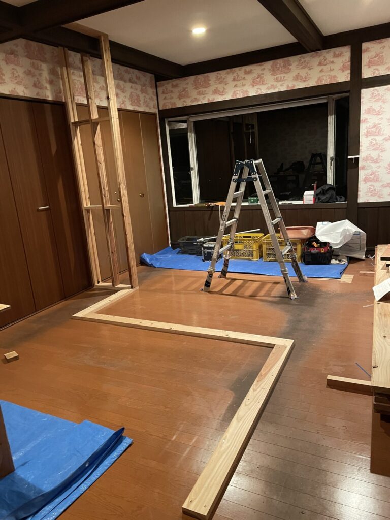 改装する前の部屋